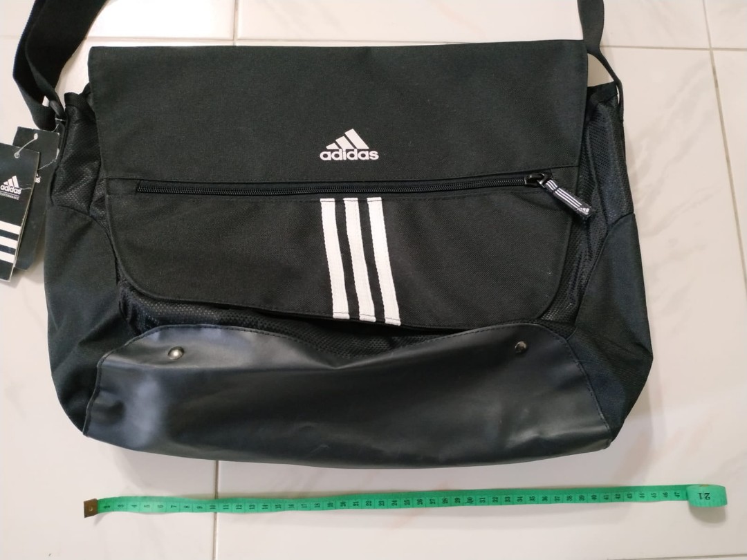 adidas black sling bag