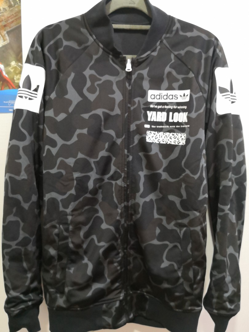 adidas men's reversible jacket