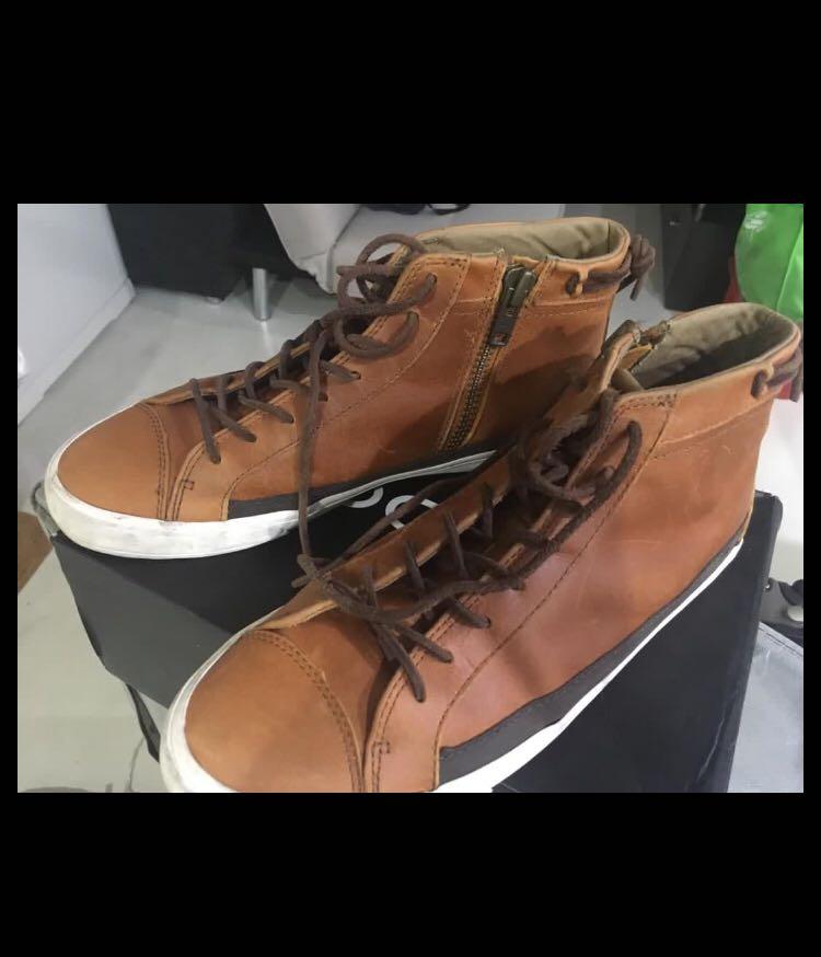 aldo leather sneakers