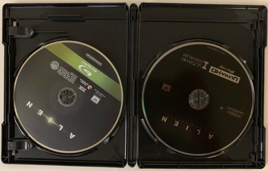 ALIEN 40TH ANNIVERSARY 4K ULTRA HD BLU RAY 2 DIC SET + SLIPCOVER SLEEVE BUY IT NEW NO DIGI CODE