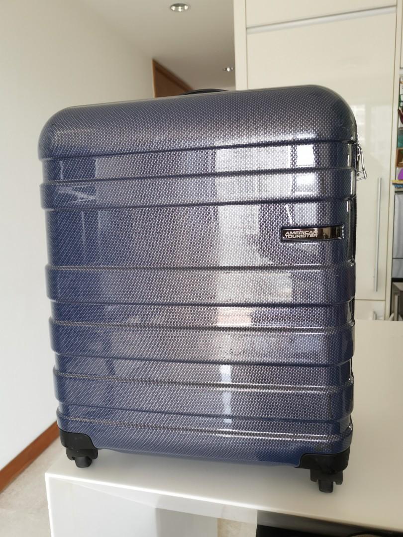 american tourister cabin luggage trolly