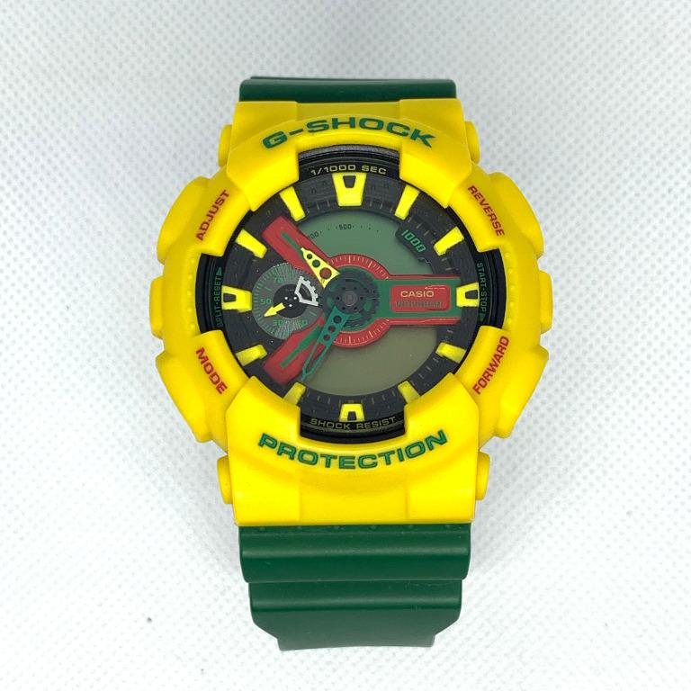 G shock yellow green sale