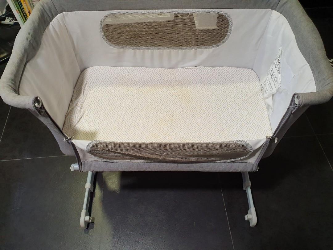Baby Cot Nia Bedside Sleeper, Babies & Kids, Baby Nursery & Kids