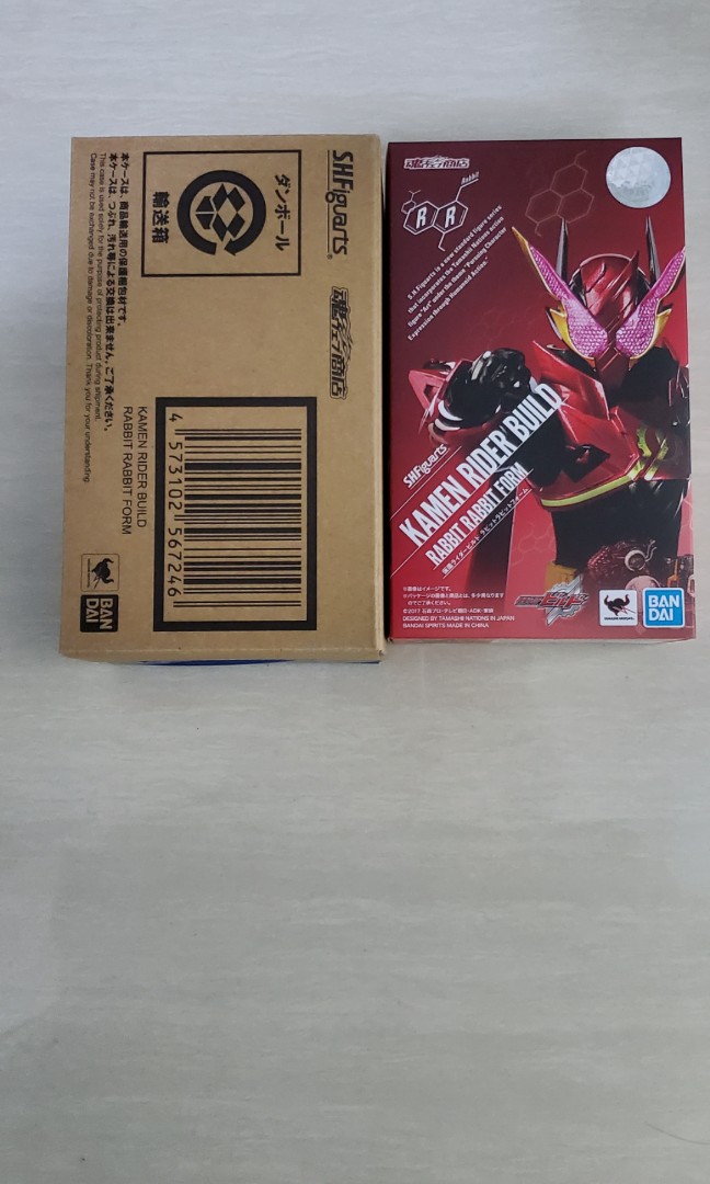 bandai 魂商店 shf build rabbit rabbit form 兔兔型態, 興趣及遊戲, 玩具 & 遊戲類 - Carousell