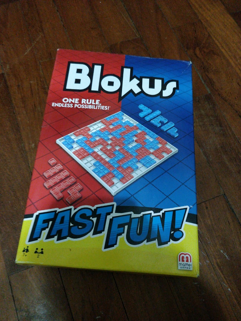 Blokus Fast Fun 2 player board game, Hobbies & Toys, Toys & Games on