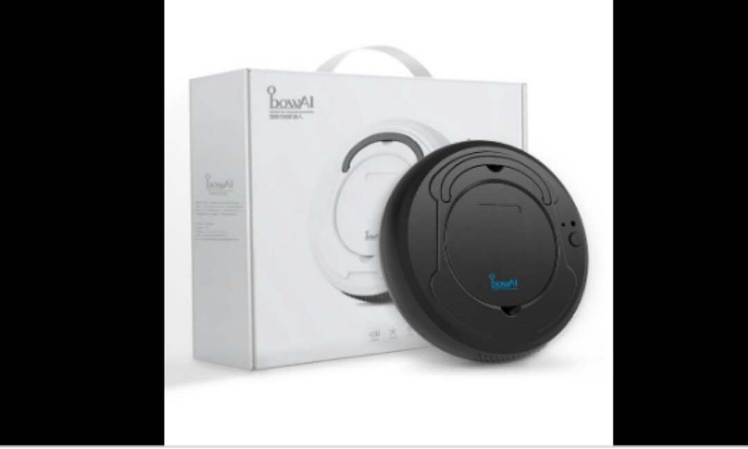 bowAI Robotic Vacuum Cleaner Floor Robot Sweeping Mopping dragging, TV