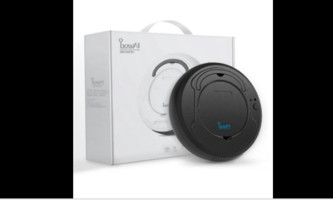 bowAI Robotic Vacuum Cleaner Floor Robot Sweeping Mopping dragging, TV