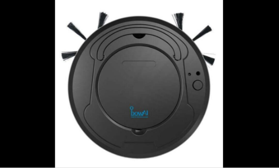 bowAI Robotic Vacuum Cleaner Floor Robot Sweeping Mopping dragging, TV