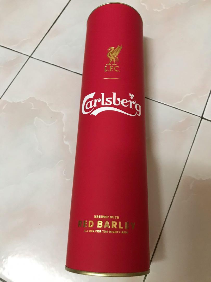 Carlsberg X LFC barley, Hobbies & Toys, Collectibles & Memorabilia, Vintage Collectibles on Carousell