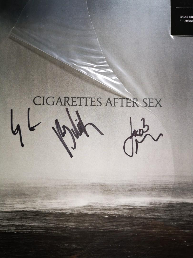 Cigarettes After Sex Clear Vinyl Sealed And Autographed Hobbies And Toys Music And Media Vinyls 0002