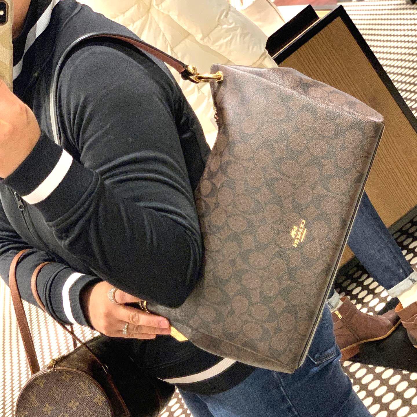 Coach Mia Embossed Skin Sling Crossbody Shoulder Bag from USA PRE ORDER CLEARANCE SALE