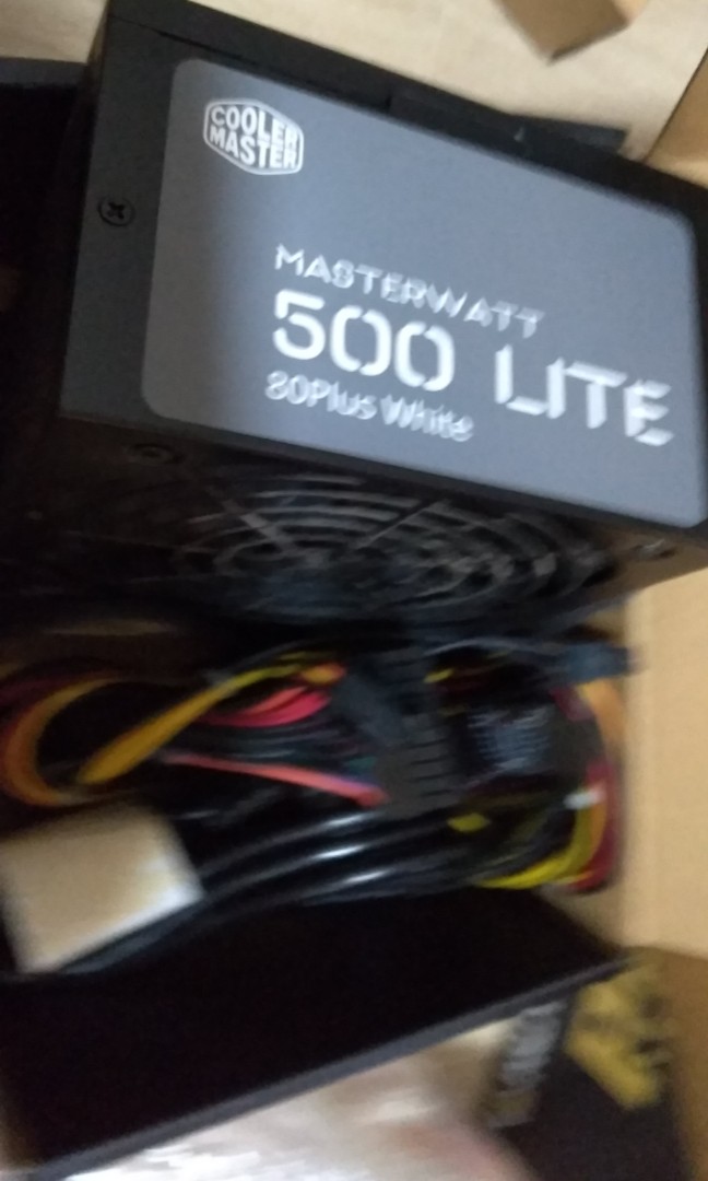 Coolermaster 500w power supply, Computers & Tech, Parts & Accessories ...