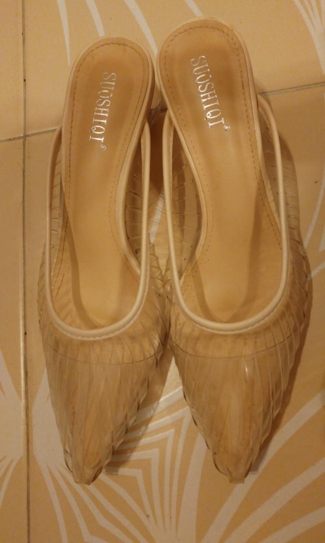 Cult Gaia Clear Alia Mule Lookalike Acrylic Glass Slipper Soeurs Heels Mules Slip On Sandals Shoes