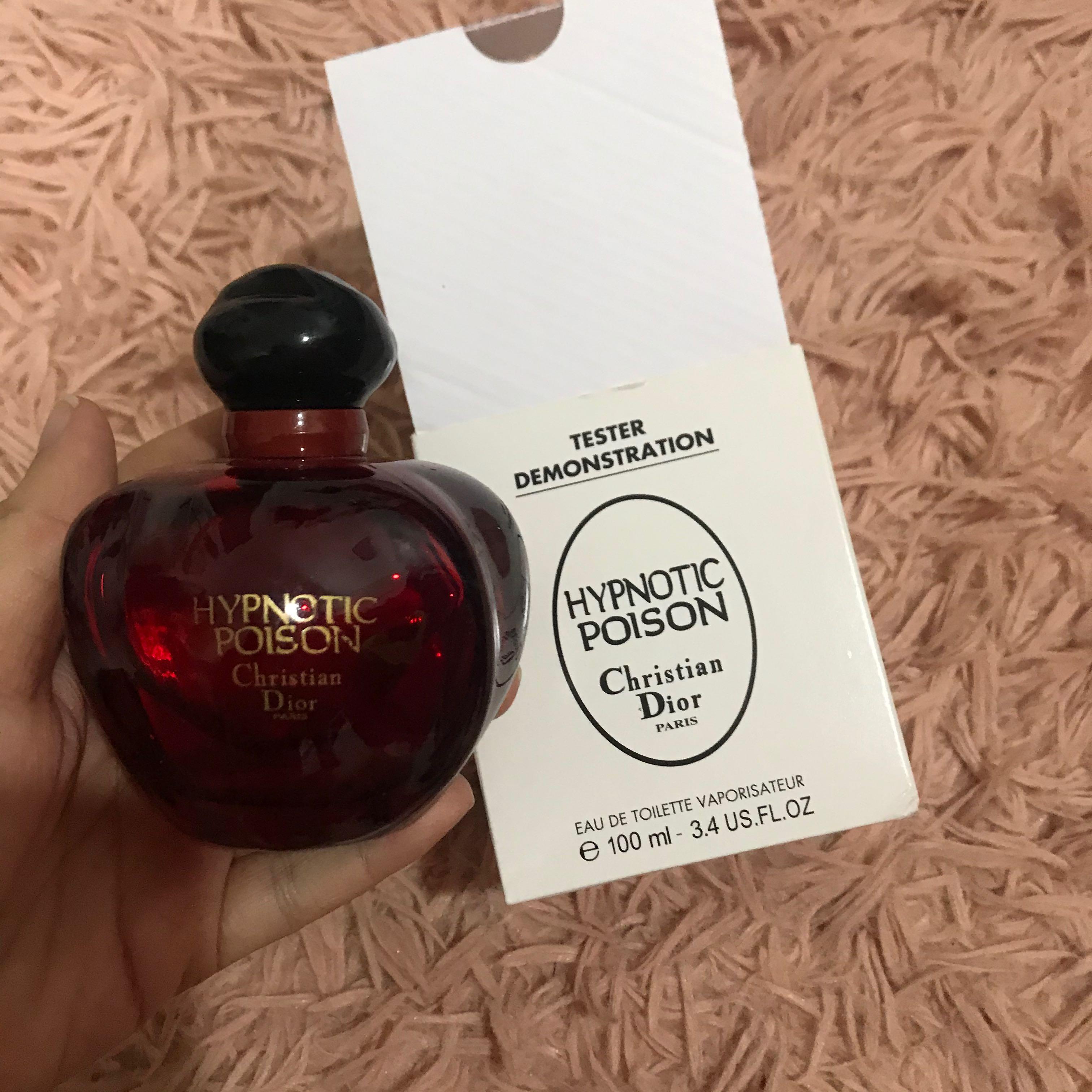Hypnotic poison sales tester perfume