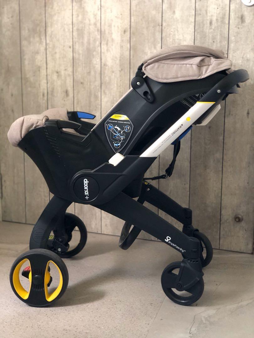 Doona Car Seat Stroller + extra wheels replacement set, Babies & Kids