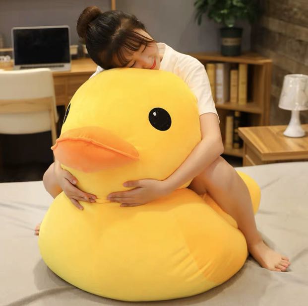 huge stuffed duck