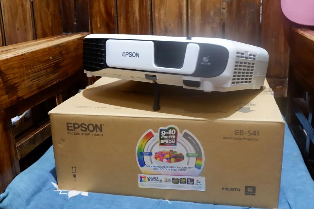 Epson Eb S41 3 W Box Complete Accesories Electronics Others On Carousell