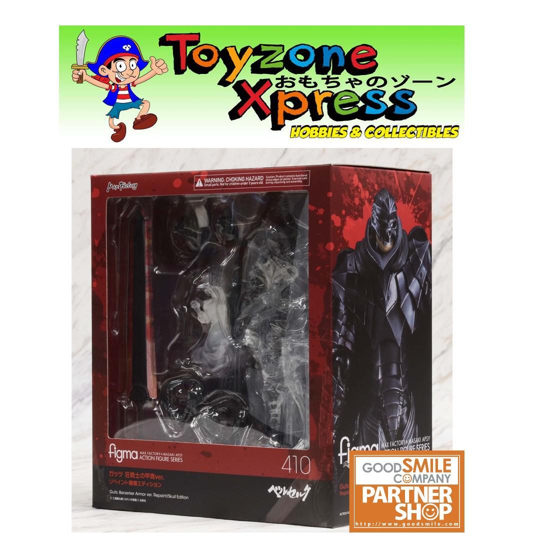 Figma 410 - Berserk - Guts: Berserker Armor ver. Repaint/Skull Edition,  Hobbies & Toys, Toys & Games on Carousell