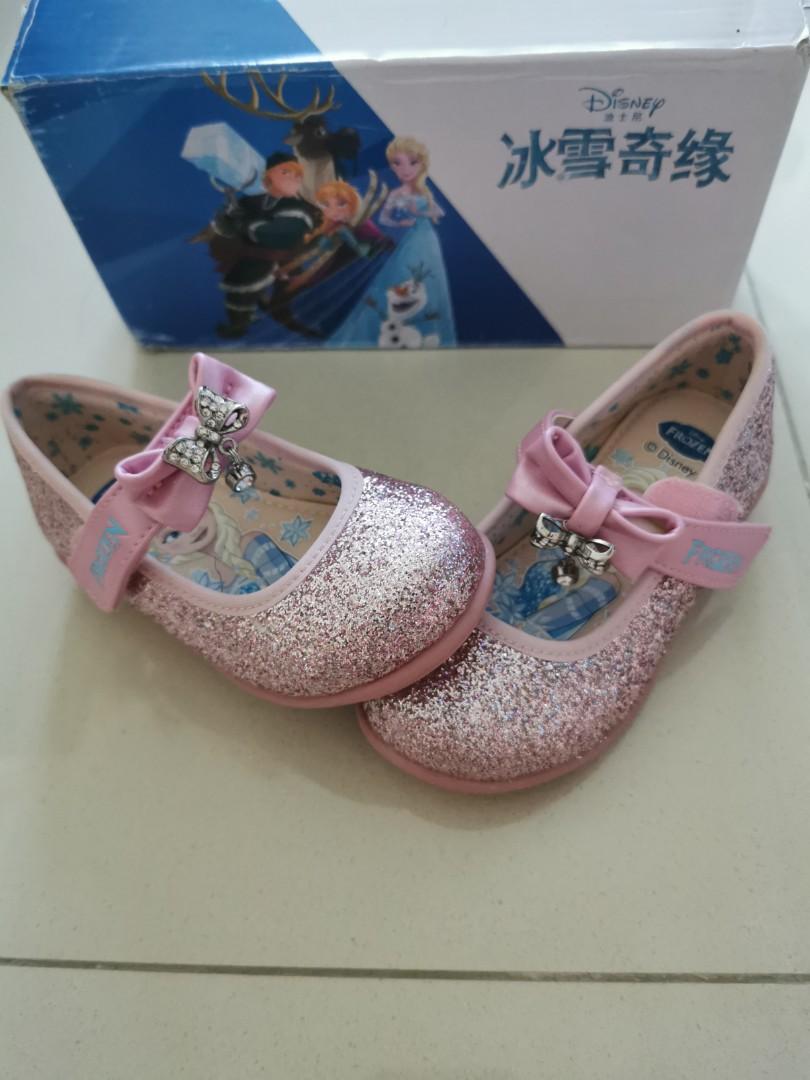 kids pink glitter shoes