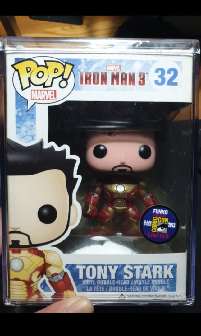 tony stark funko pop sdcc 2013