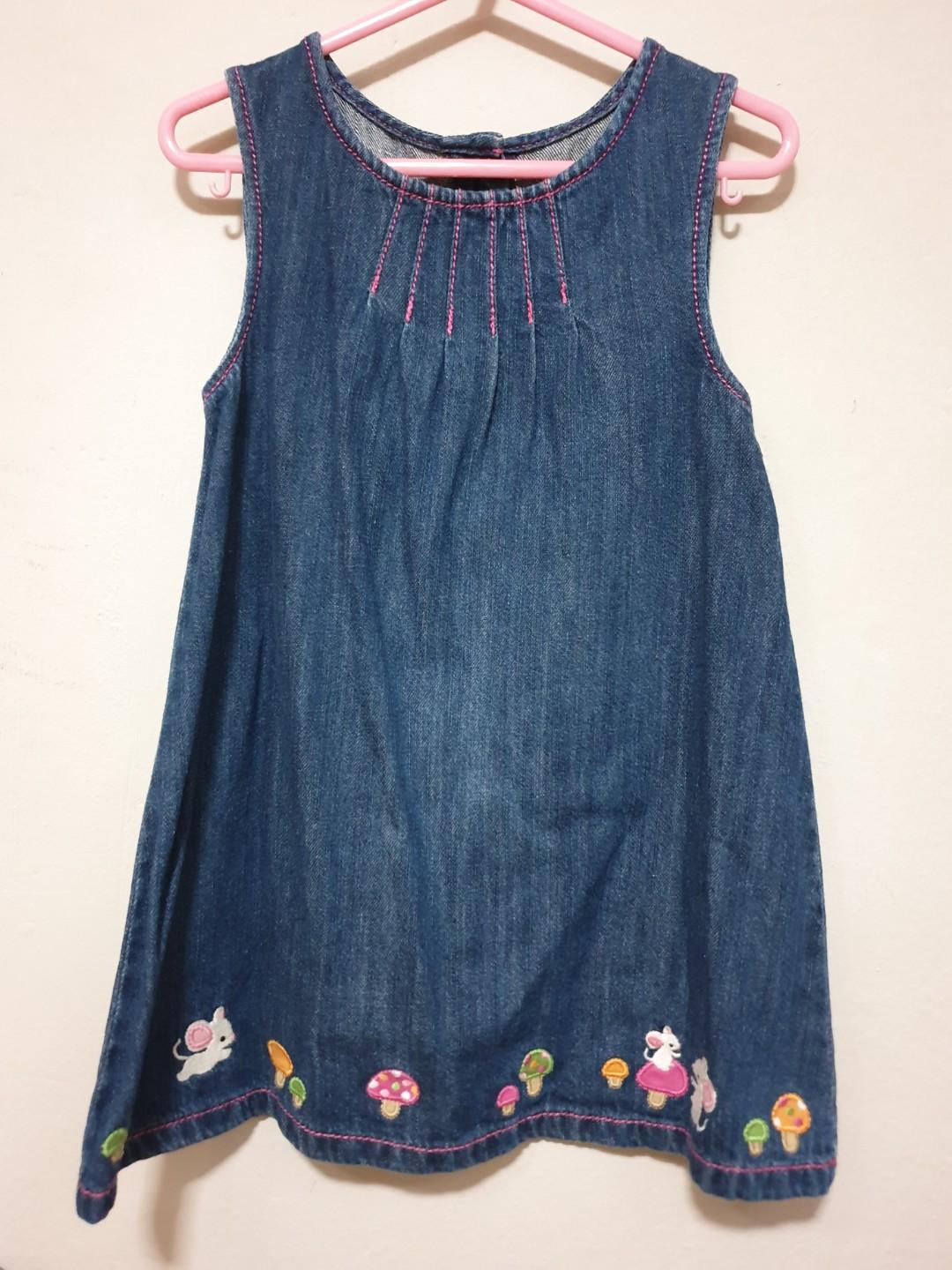 gymboree denim dress