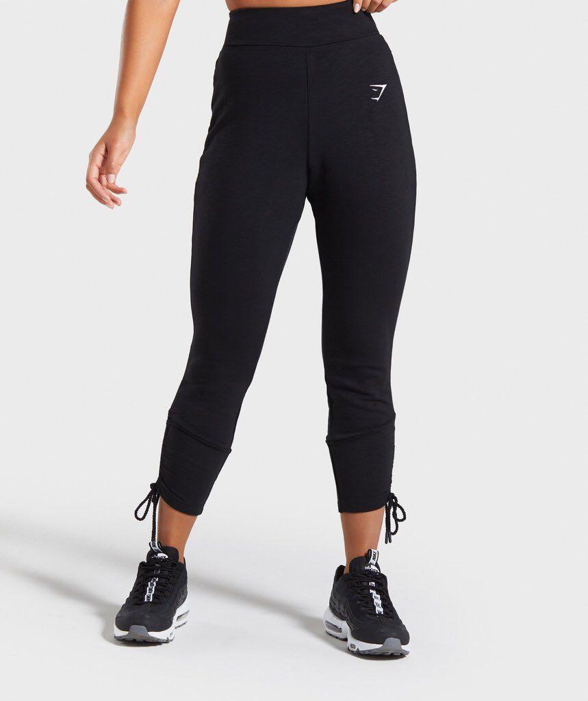 Gymshark ruched cropped joggers shop