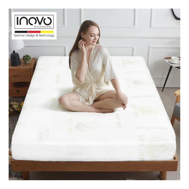 Inovo Memory Foam Mattress Queen Mattress Single Mattress
