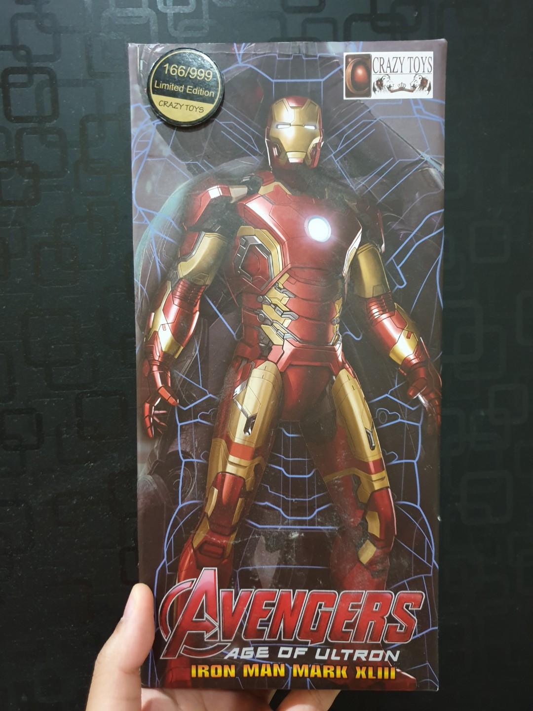 iron man action figure limited edition