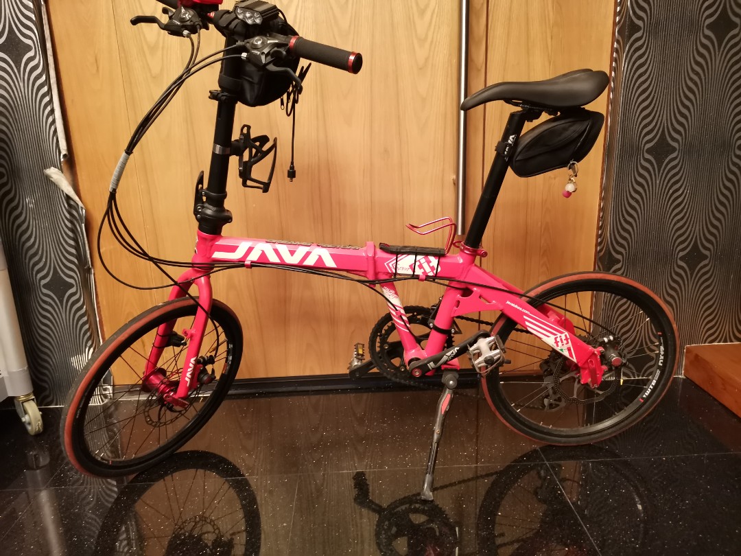 Java Fit Folding Bike 18spd Sports Equipment Bicycles Parts