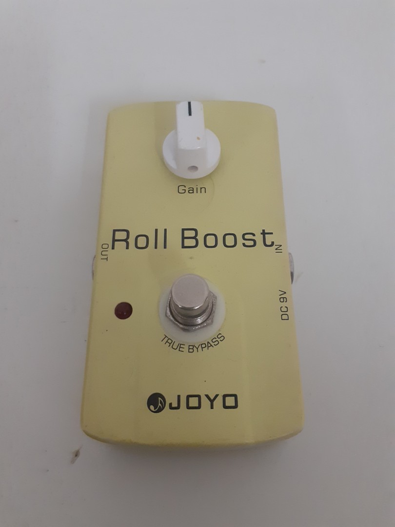 Joyo Roll Boost clean booster pedal, Hobbies & Toys, Music & Media