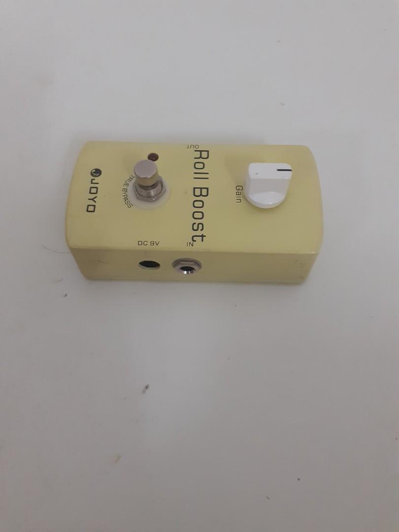 Joyo Roll Boost clean booster pedal, Hobbies & Toys, Music & Media