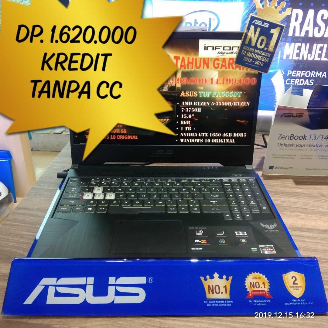 Kredit Asus Tuf Fx505dt Amd Ryzen 7 3750h Elektronik Komputer Laptop Di Carousell