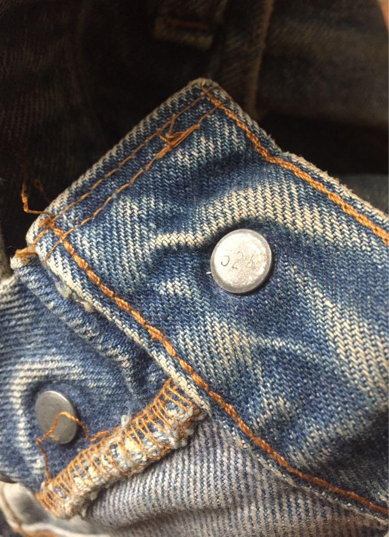 Levis 501 redline selvedge 524 button Vintage Jeans Men s