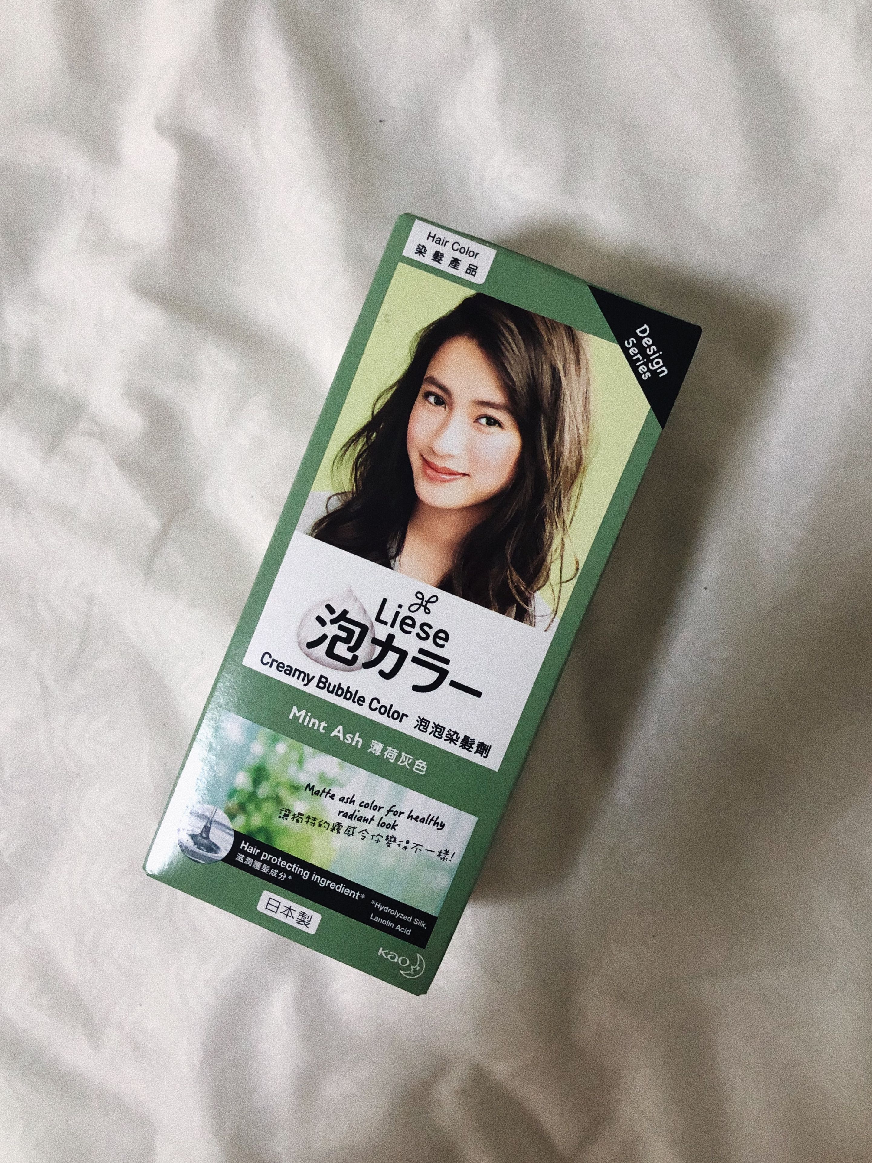 Liese Creamy Bubble Colour Hair Dye in Mint Ash, Beauty & Personal Care