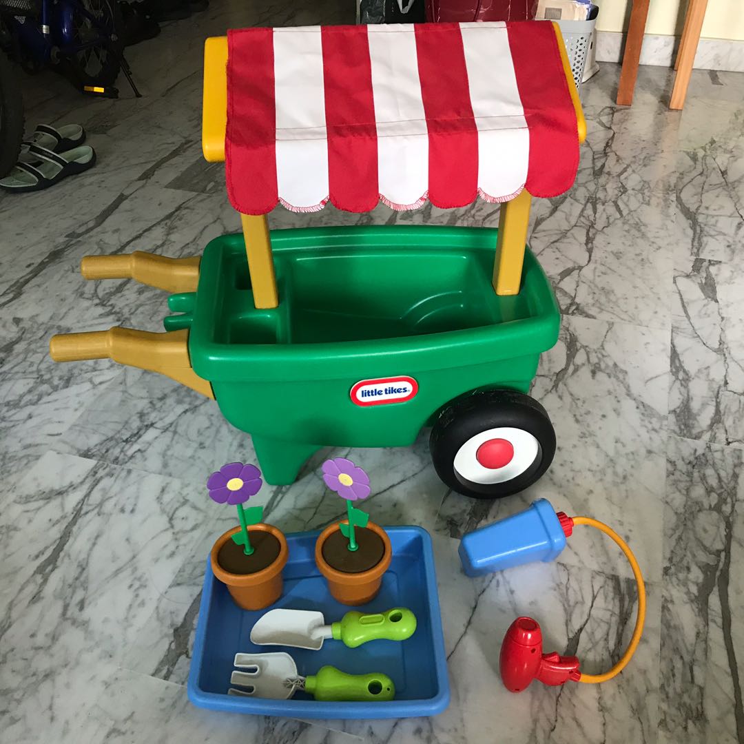 Little Tikes 2in1 Garden Cart and Wheelbarrow, Babies & Kids, Baby