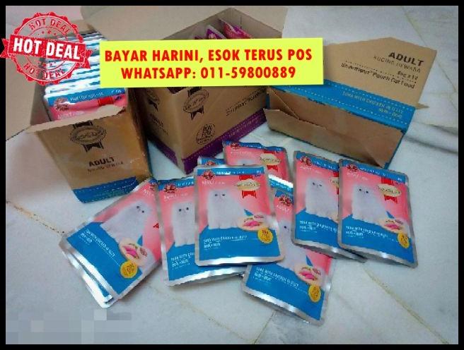 Makanan Kucing Smart Heart Murah Cat Pouch Wet Food Malaysia Pet