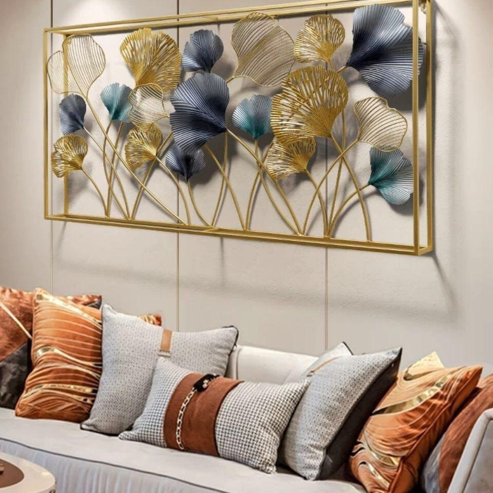 Metal Wall Art Hanger Home Decoration Wrought Iron, Furniture, Home