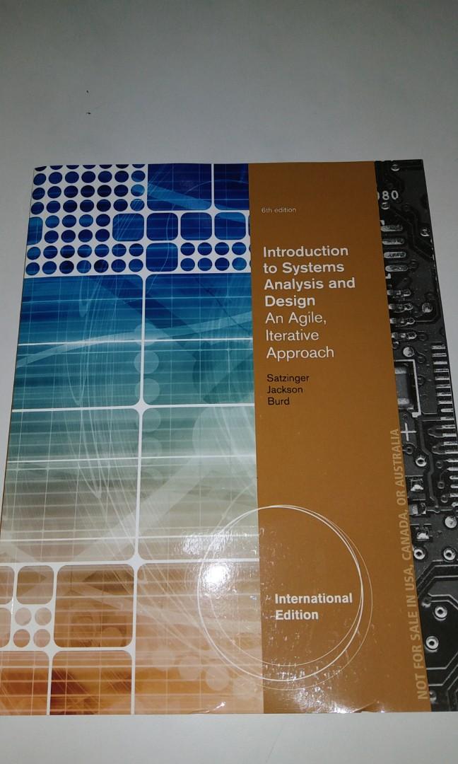 Murdoch University Ict284 Systems Analysis And Design Books Stationery Textbooks Tertiary On Carousell