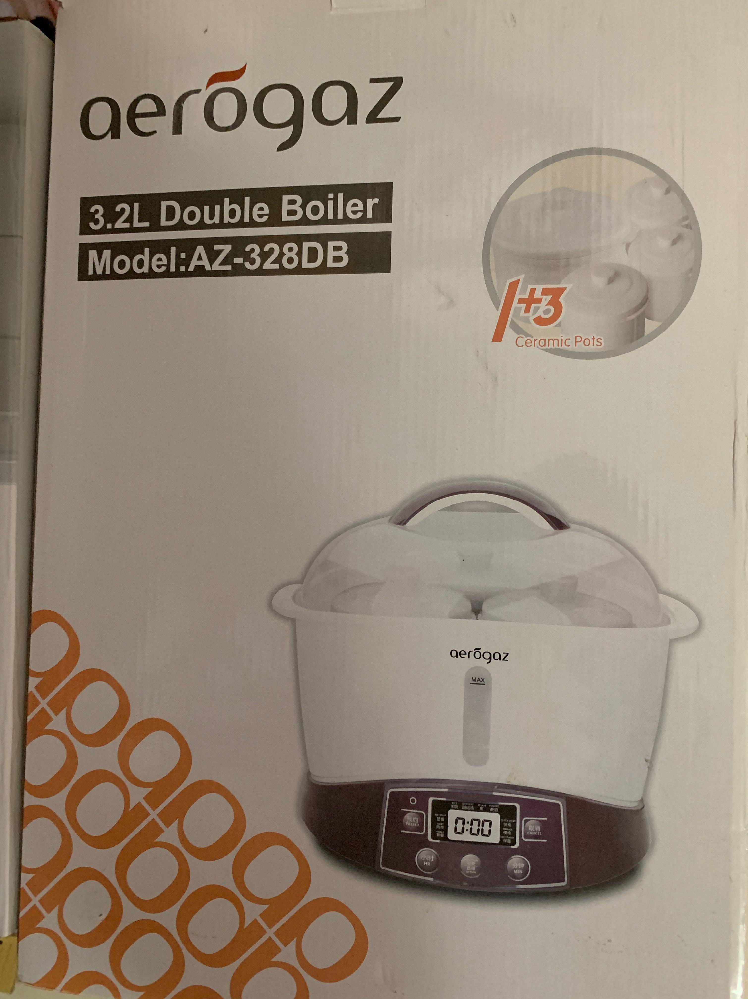New Aerogaz Double Boiler, TV & Home Appliances, Kitchen Appliances