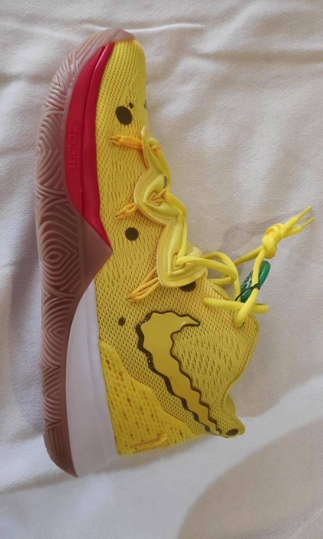 Rubber Shoes Nike KYRIE FIVE Sponge Bob ORIGINAL AUTHENTIC