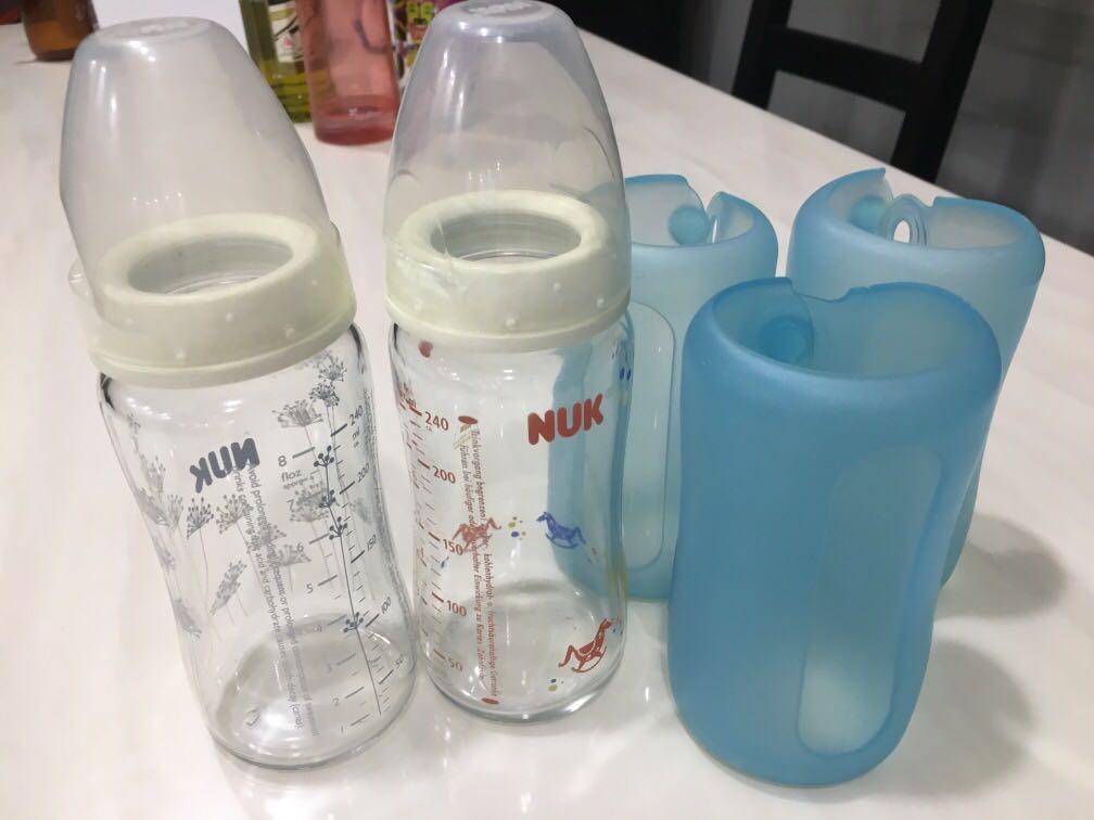 nuk glass bottle sleeve