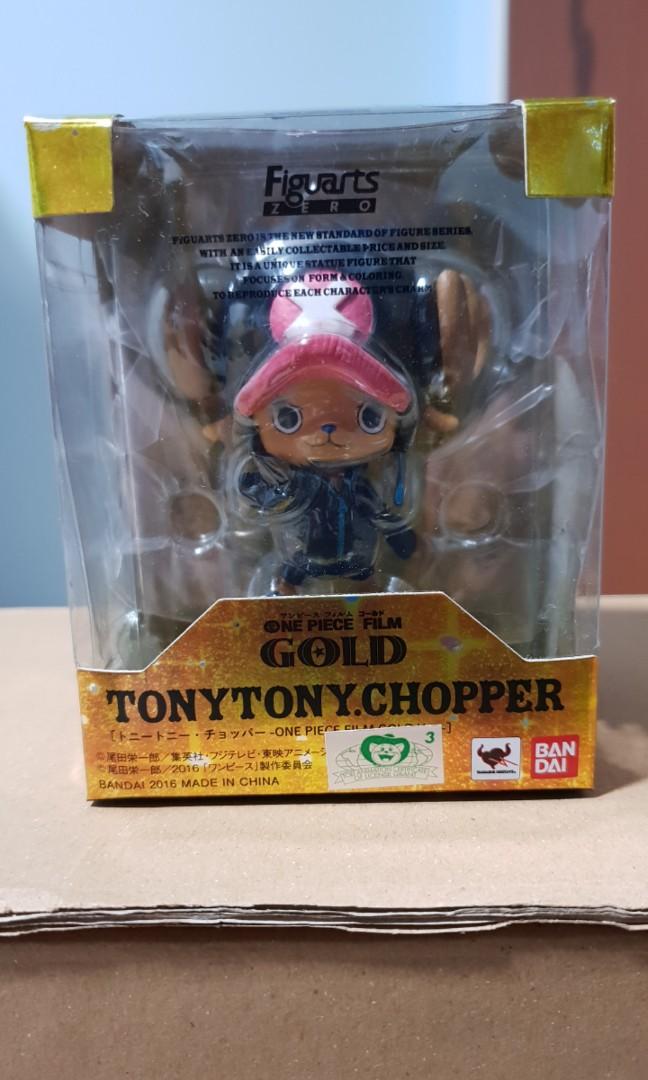 Bandai Tamashii Nation... One Piece Pirates TonyTony Chopper Film Gold Version 
