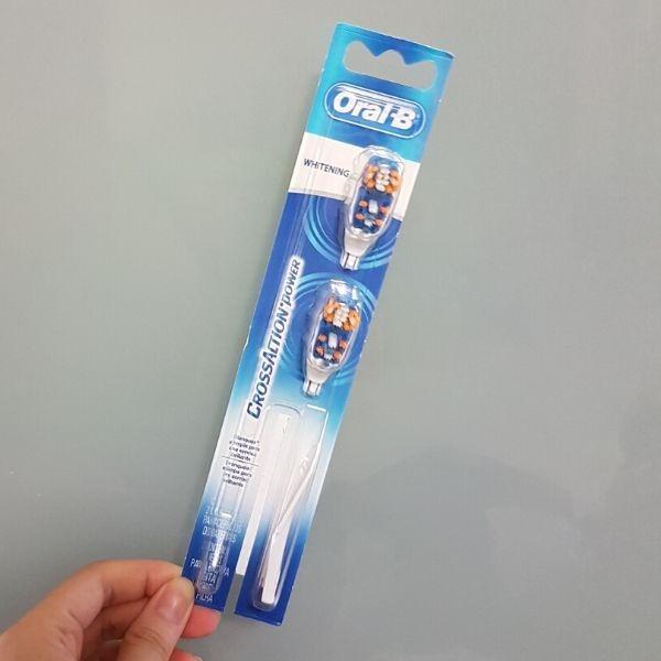 oral b cross action battery powered toothbrush replacement heads