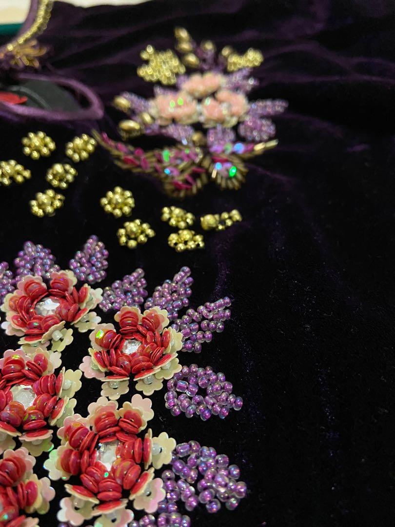 Oriental Noble Cheongsam Purple, Women's Fashion, Dresses & Sets ...