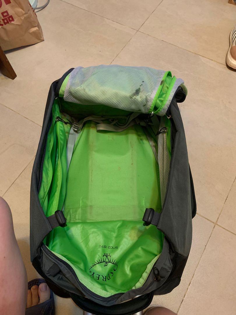 Osprey meridian 22 top 60l