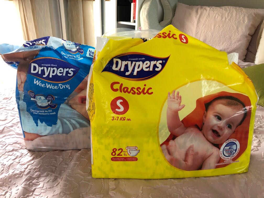 Drypers sales classic newborn