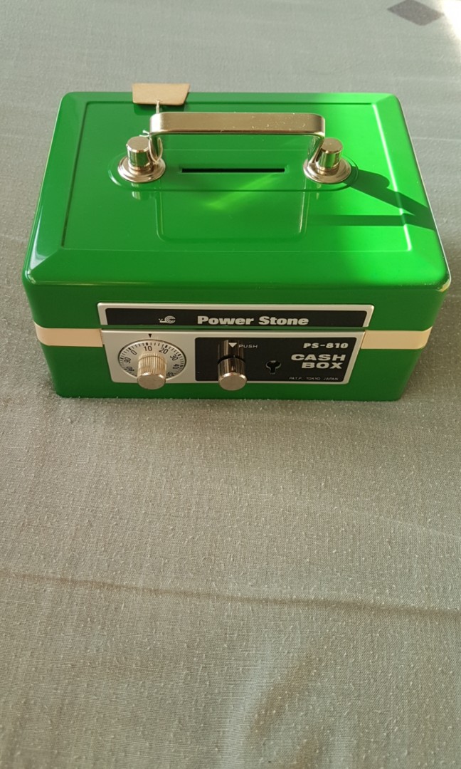 Petty Cash Box with Coin Slot, Everything Else on Carousell
