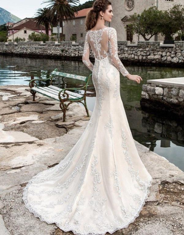 Bodycon wedding dress top