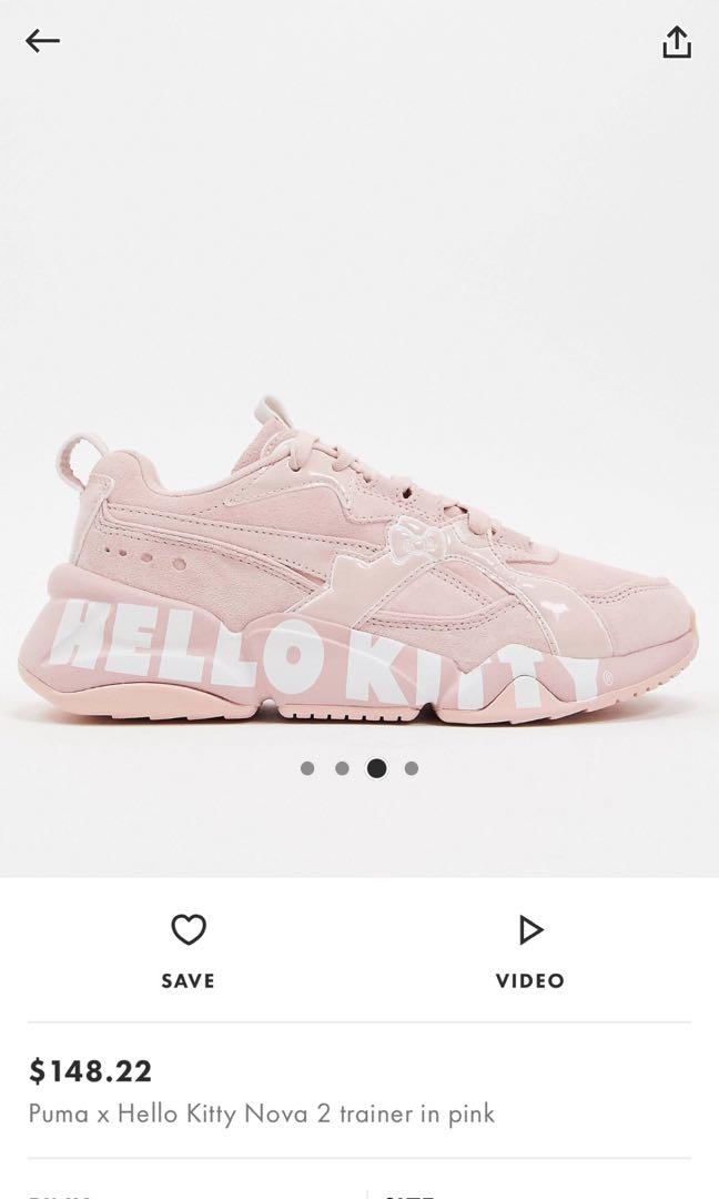 Puma Hello Kitty Nova 2 Trainer Women s Fashion Footwear Sneakers on Carousell