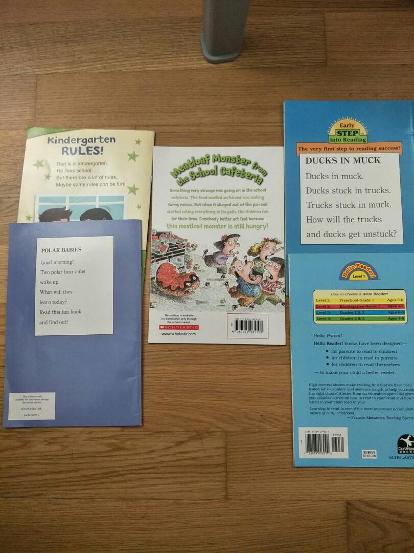 Scholastic books for preschool & kindergarten, Hobbies & Toys, Books ...